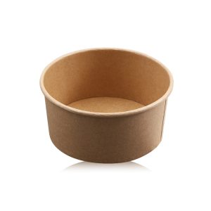 26oz (750ml) Eco-friendly Kraft Round Paper Bowl (Base Only)